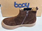 Boots Bopy satine loops marron
