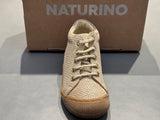 Bottines naturino cocoon lizard met platinium