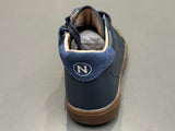 Bottines naturino eindhoven high zip calf suede navy azure