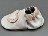 Chaussons Robeez baby Tiny heart gris