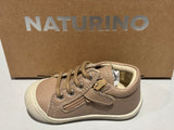 Bottines naturino cocoon zip taupe