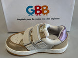 Chaussures basses GBB Dynamique 27563AN305 blanc étoile or