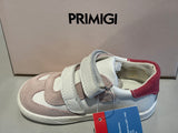 Chaussures basses Primigi scratch 1403311 blanc rose argent