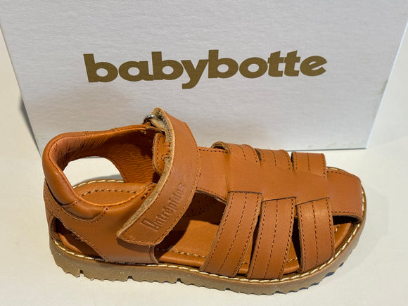 Sandalettes babybotte 4671B161 King texano cognac