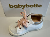 Bottines babybotte 4026B326 Fasty perlato blanc