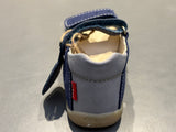 Sandalettes kickers boping 2 bleu tricolore