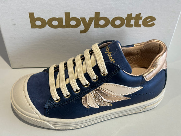 Chaussures basses babybotte 4201B002 ascolana perlato bleu