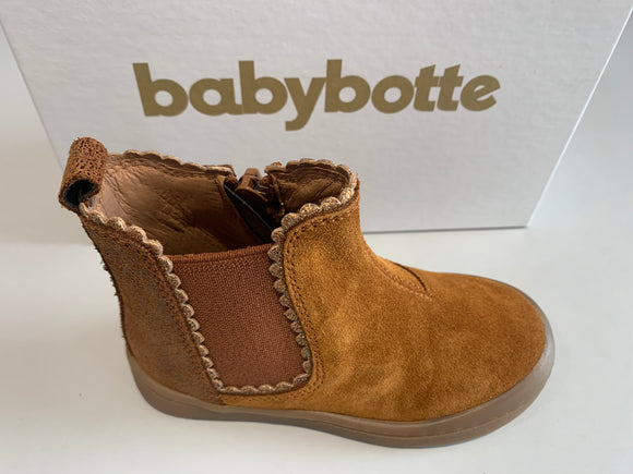 Boots babybotte Alisia cognac