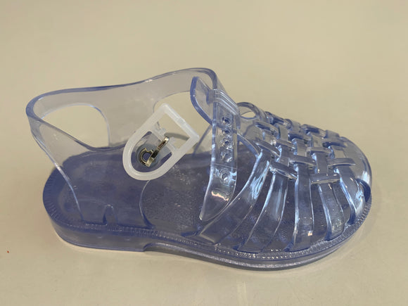 Sandalettes méduse transparente