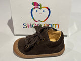 Bottines Shoo pom Tom zip lace marron foncé