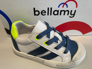 Chaussures basses Bellamy fac jean blanc