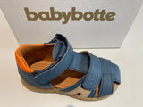 Sandalettes babybotte titof bleu