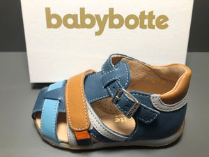 Sandalettes Babybotte 7121B514 navy camel