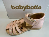 Sandalettes babybotte Teriyaki rose