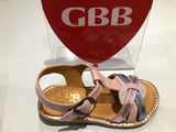 Sandalettes GBB Egea rose bleu