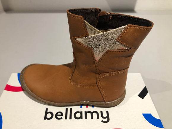 Boots haute Bellamy Lolita camel