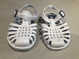 Sandalettes Méduse Blanc