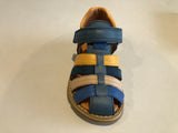 Sandalettes Babybotte Keko 7620B514 jeans jaune beige