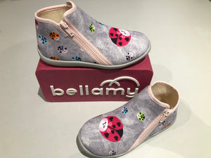 Chaussons Bellamy Danube coccinelle gris