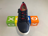 Chaussures basses Geox DJ rock navy red