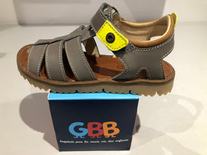 Sandalettes GBB pathe gris
